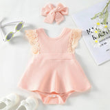 Sisi Pink Lace Dress