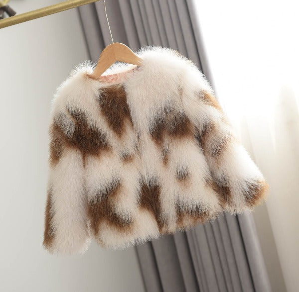 Kids’ Faux Fur Coat