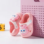 Sandália Infantil Antiderrapante - Ursinho - Rosa