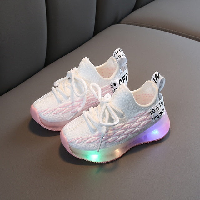 Light-Up Sneakers – Pink