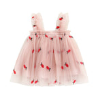 Printed Tulle Kids Dress