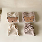 Teddy Bear Sweatshirt Set