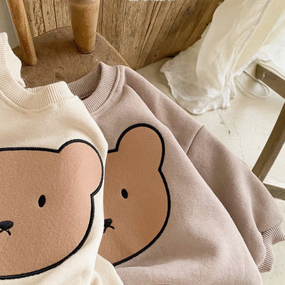 Teddy Bear Sweatshirt Set