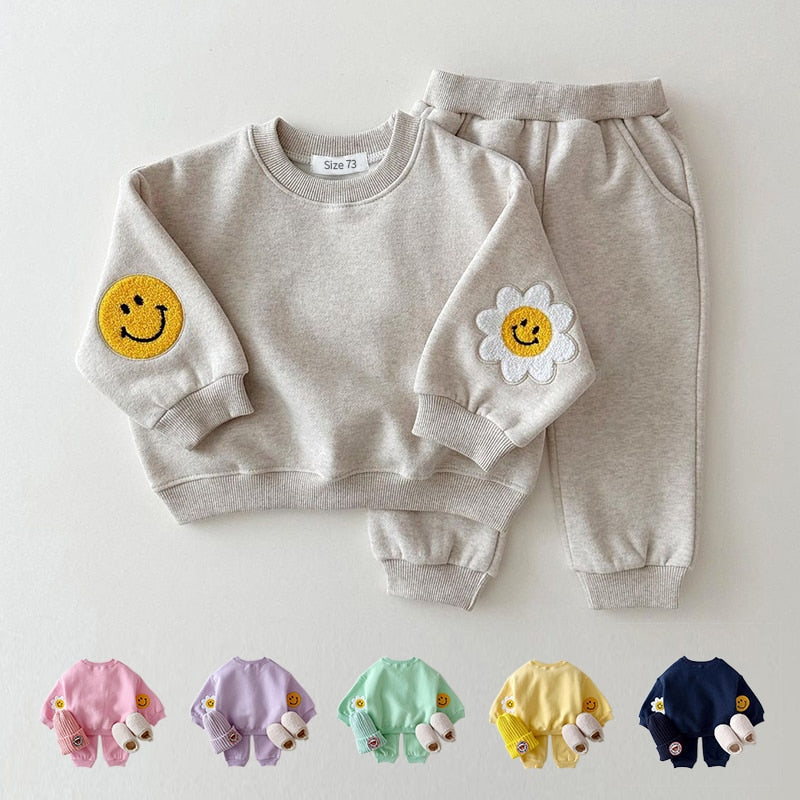 Daisy Sweatshirt Set