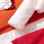 Weihnachtliches Samtkleid für Mädchen, ärmellos, 2-teilig mit Jacke, Outfit für Kinder, Festkleidung, Kleinkinderkleidung, Neujahr, Herbst, Winter 