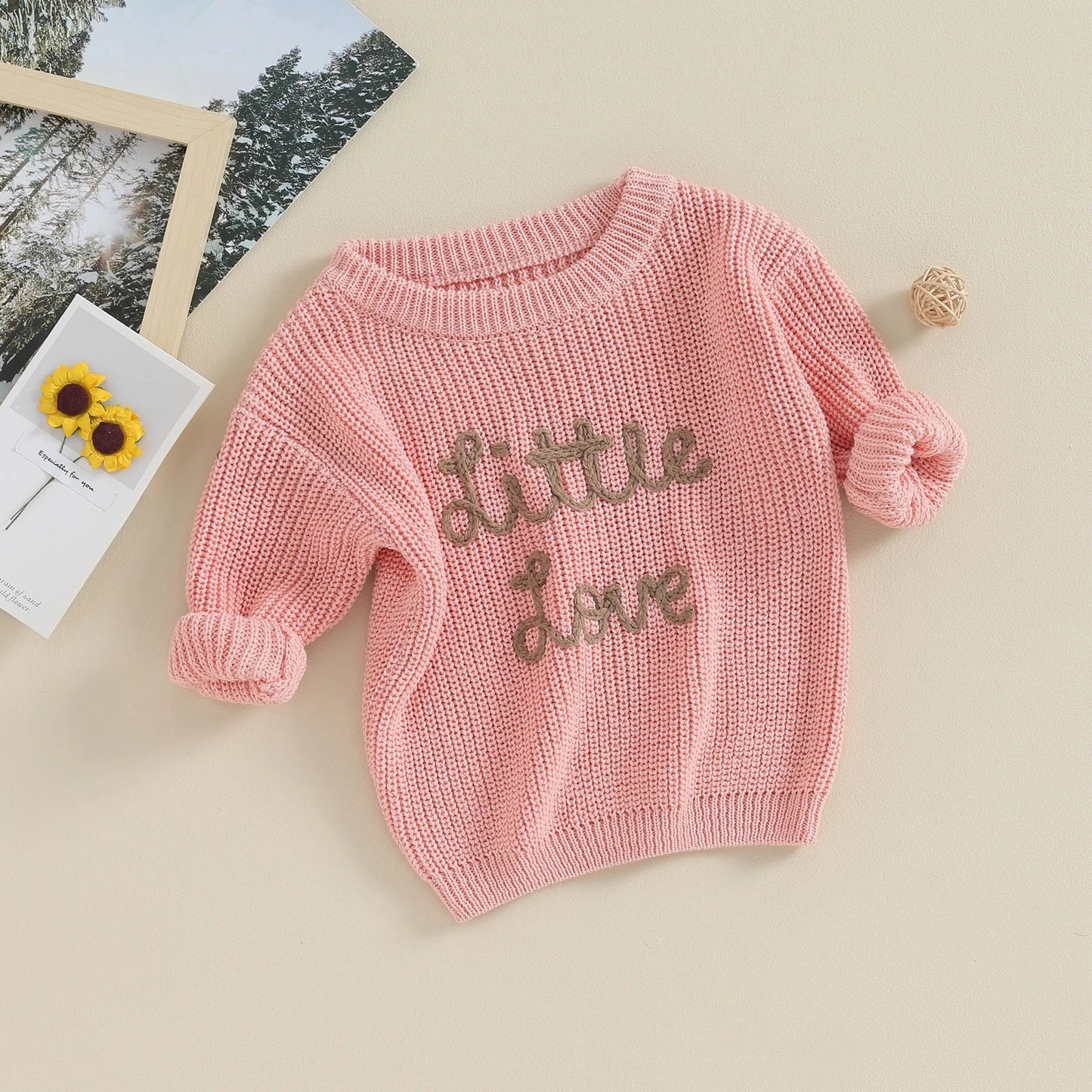 Little Love Girls’ Knit Set