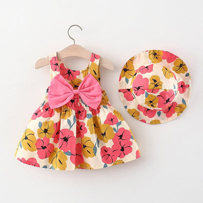Spring Kids Dress + Hat