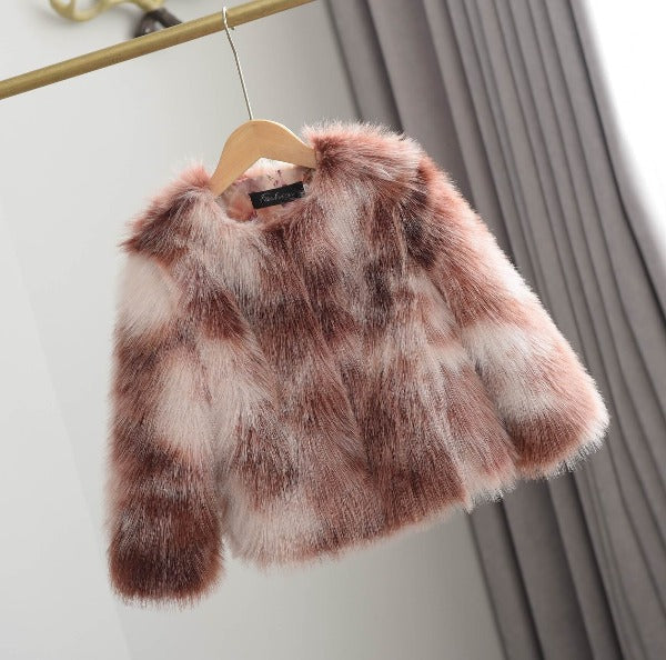 Kids’ Faux Fur Coat