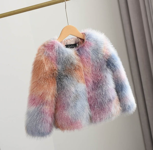 Kids’ Faux Fur Coat