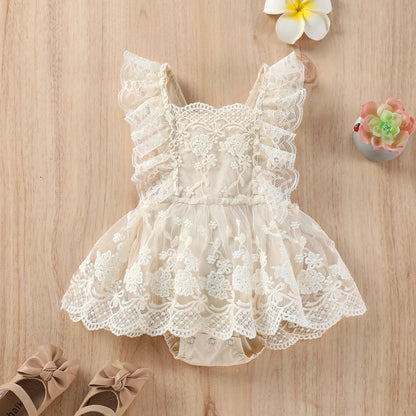Lace and Tulle Kids Dress
