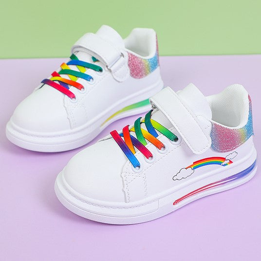 Rainbow Sneakers – Pink