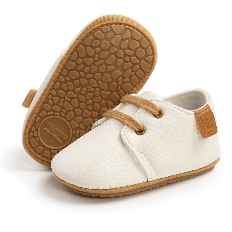 Leather Baby Shoes - Animal Print
