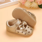 Gold Baby Shoes