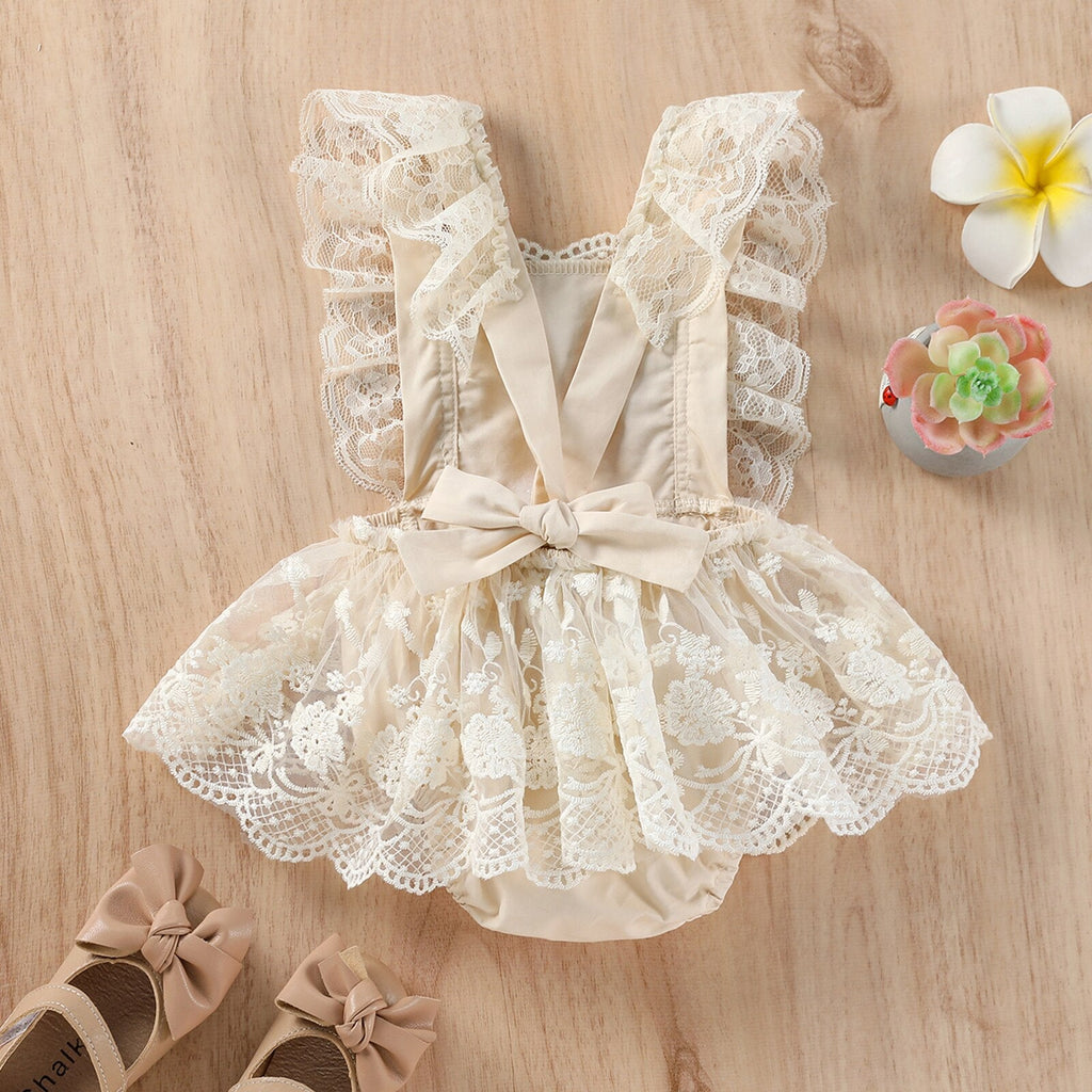 Lace and Tulle Kids Dress