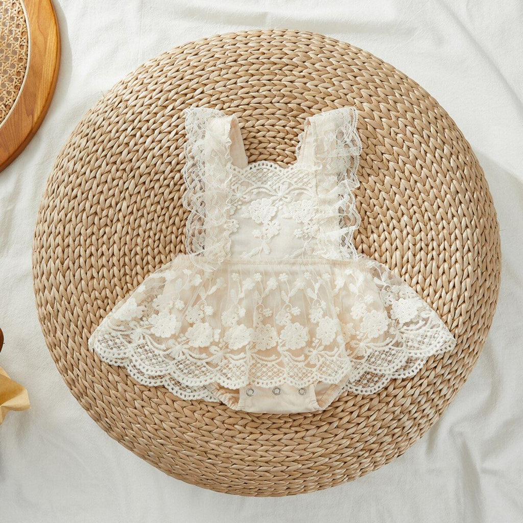 Lace and Tulle Kids Dress