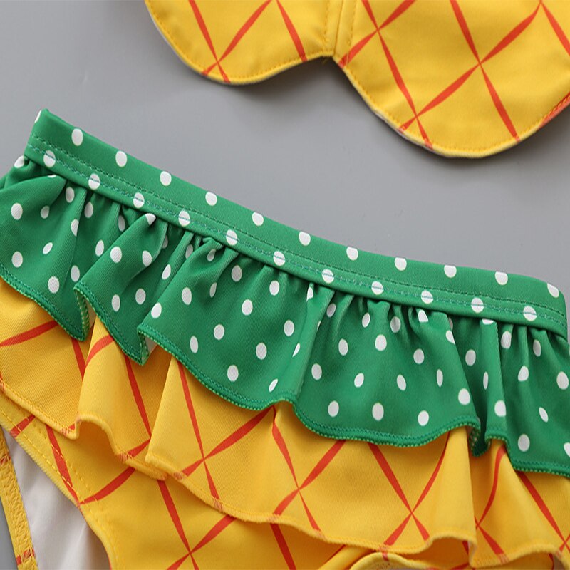 Biquíni Infantil Girassol Radiante