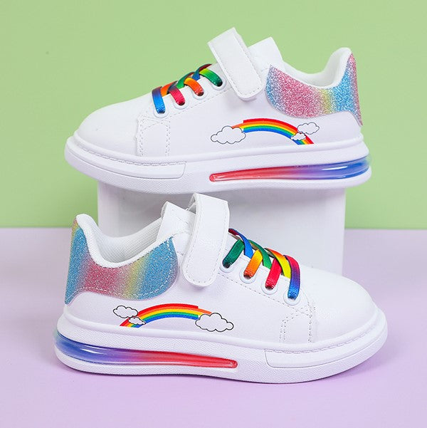 Rainbow Sneakers – Pink
