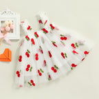 Printed Tulle Kids Dress