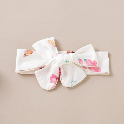 Conjunto Judi Flores Body e Saia Rosa - Minu Kids