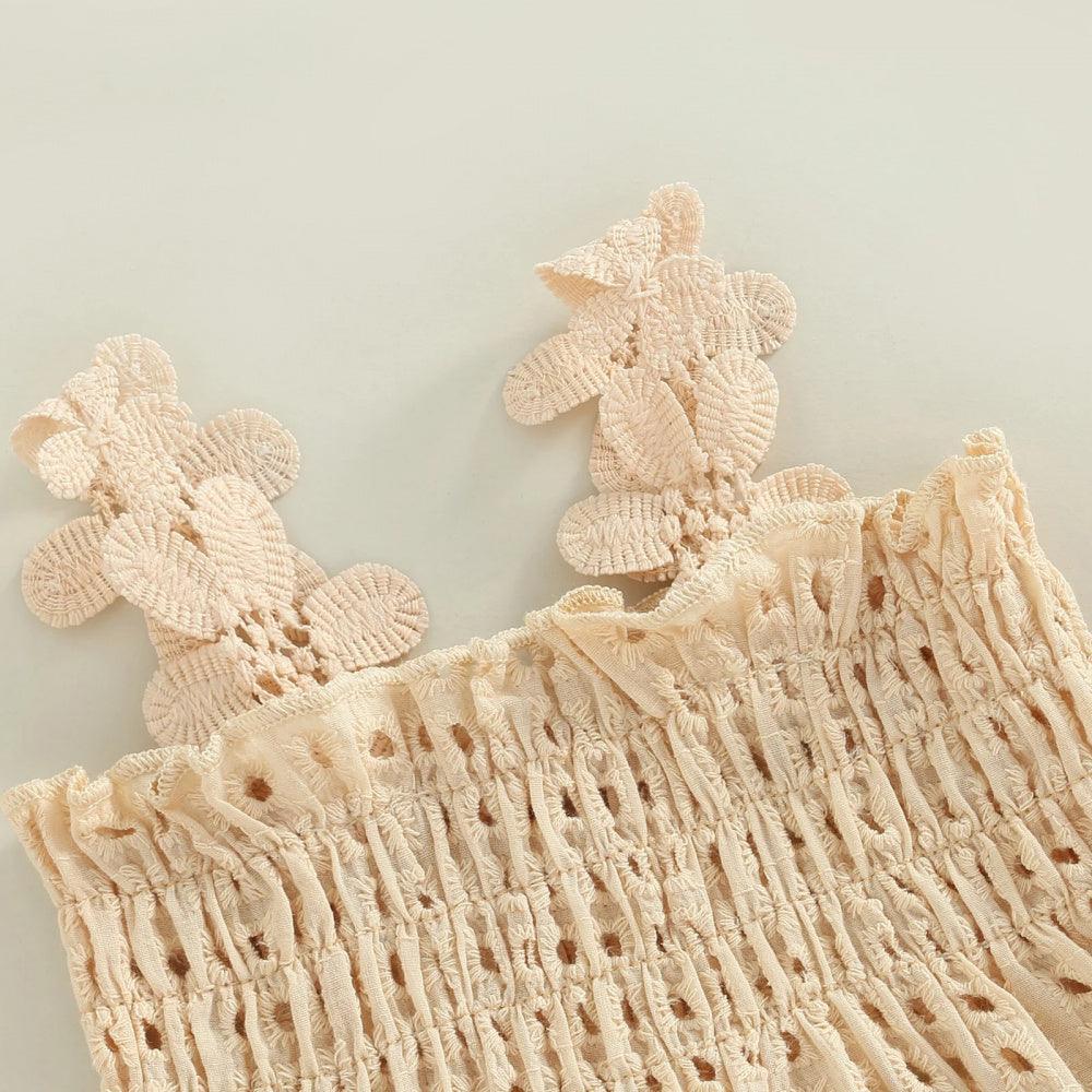 Conjutinho Cissa Blusa e Shorts Bege - Minu Kids