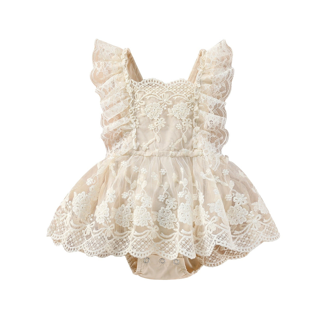 Lace and Tulle Kids Dress