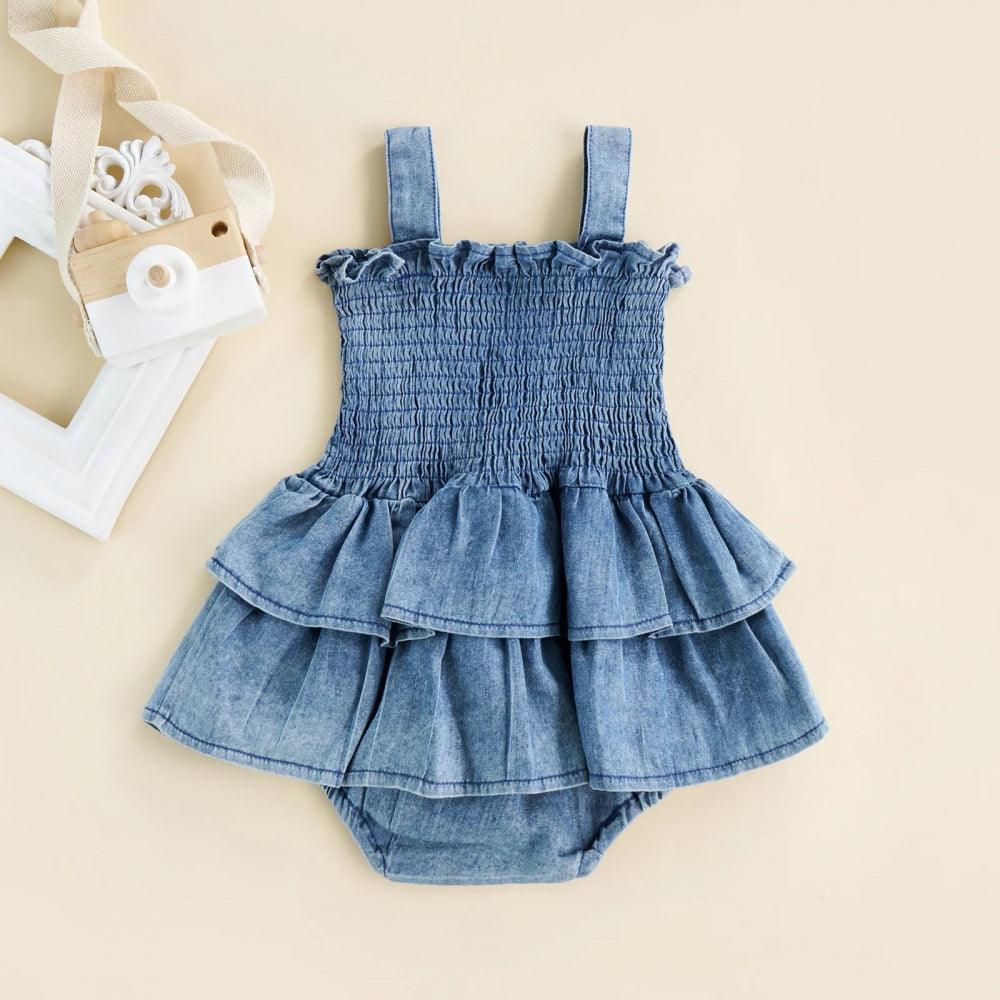 Vestidinho June Jeans - Minu Kids
