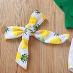 Biquíni Infantil Abacaxi