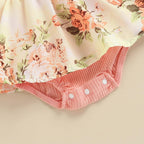 Vestidinho Lina com Laço Rosa - Minu Kids