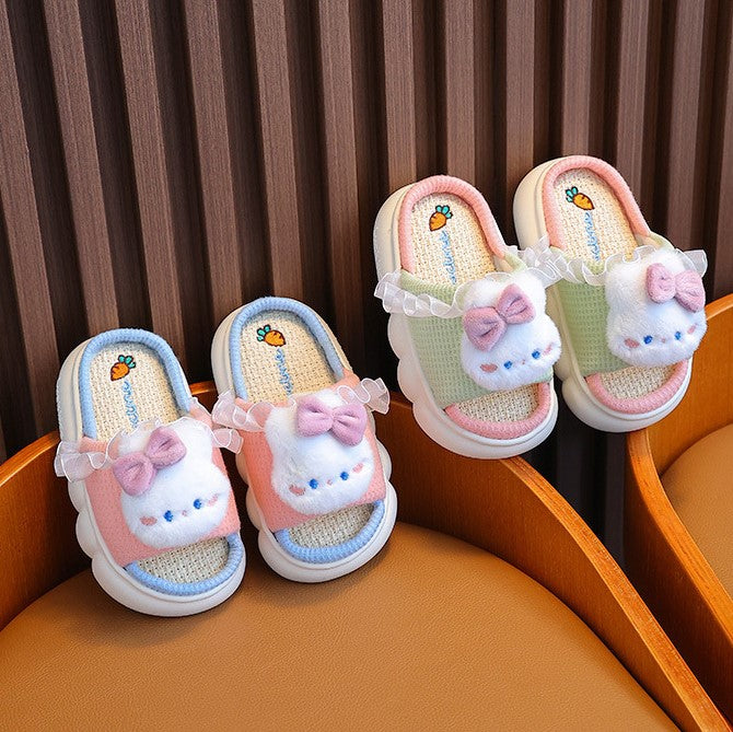 Chinelo   Antiderrapante Coelhinho - Rosa