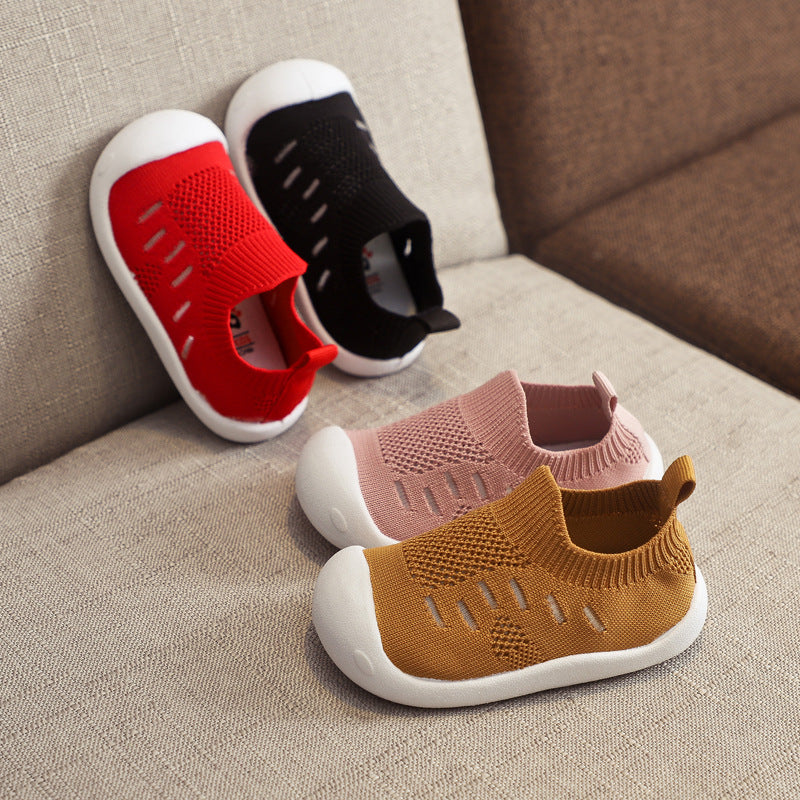 Mesh Sneakers – Red