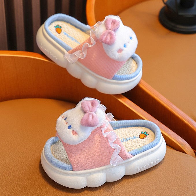 Chinelo   Antiderrapante Coelhinho - Rosa