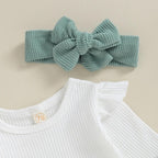 Conjuntinho Lili Body e Vestido Verde - Minu Kids