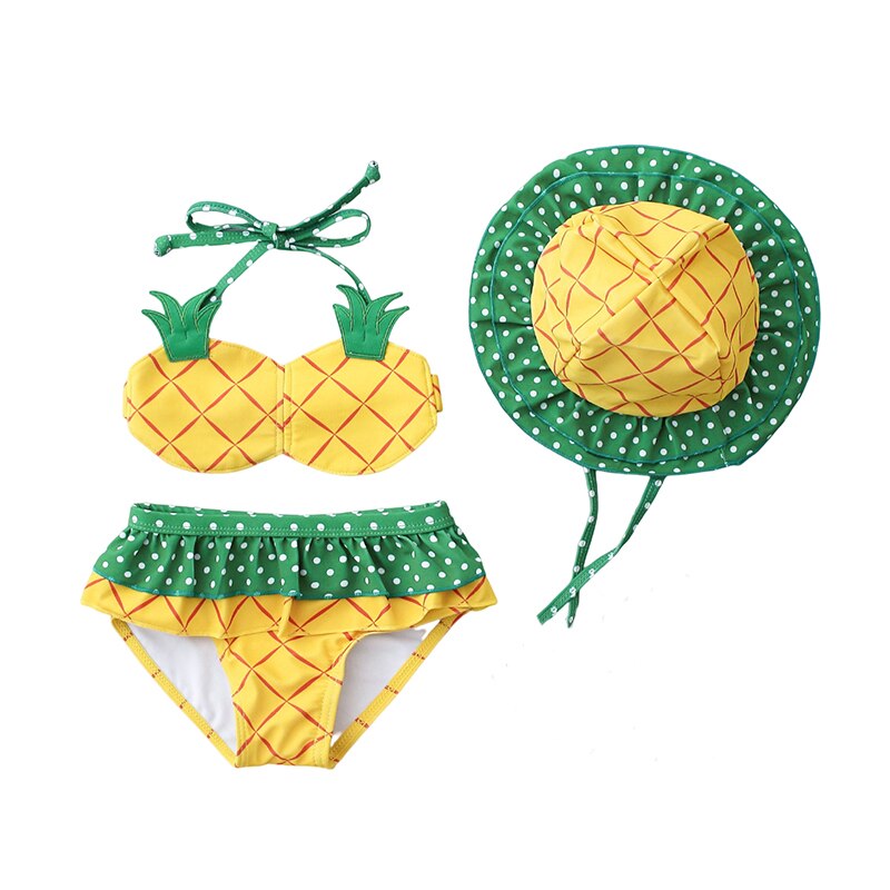 Biquíni Infantil Girassol Radiante